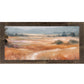Terracotta Abstract Landscape Wall Art – Full Panoramic Wide Scenic Farmhouse Nature Decor (SB758)