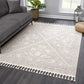 Birdwood Cream Brown Area Rug for Home Decor