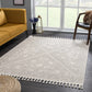 Birdwood Cream Brown Area Rug for Home Decor