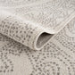 Birdwood Cream Brown Area Rug for Home Decor