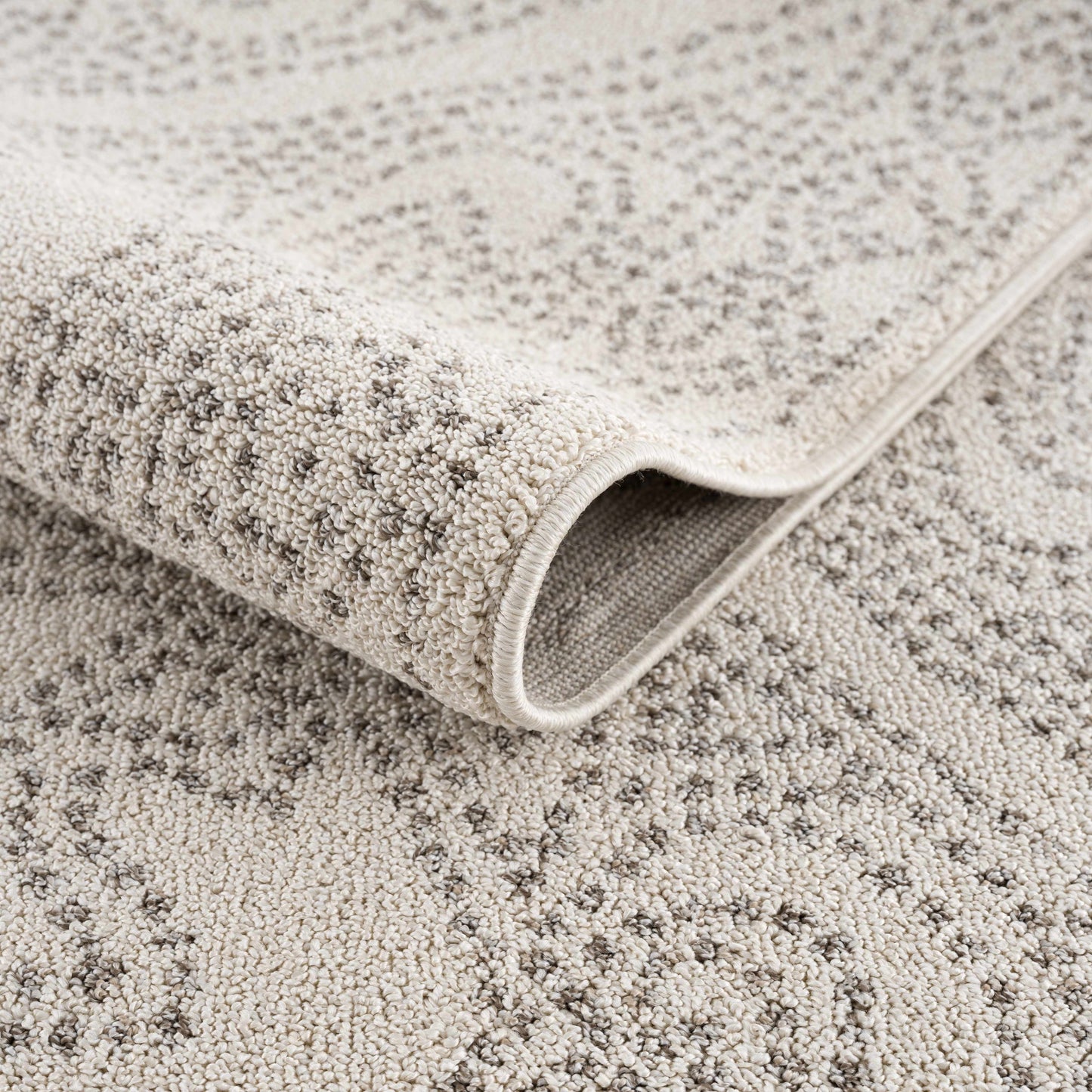 Birdwood Cream Brown Area Rug for Home Decor