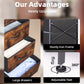 Tall Dresser Storage Organizer 6/7 Drawers Bedroom Chest Fabric Storage Tower