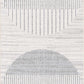 Thad Medium Gray Washable Area Rug
