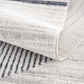 Thad Medium Gray Washable Area Rug
