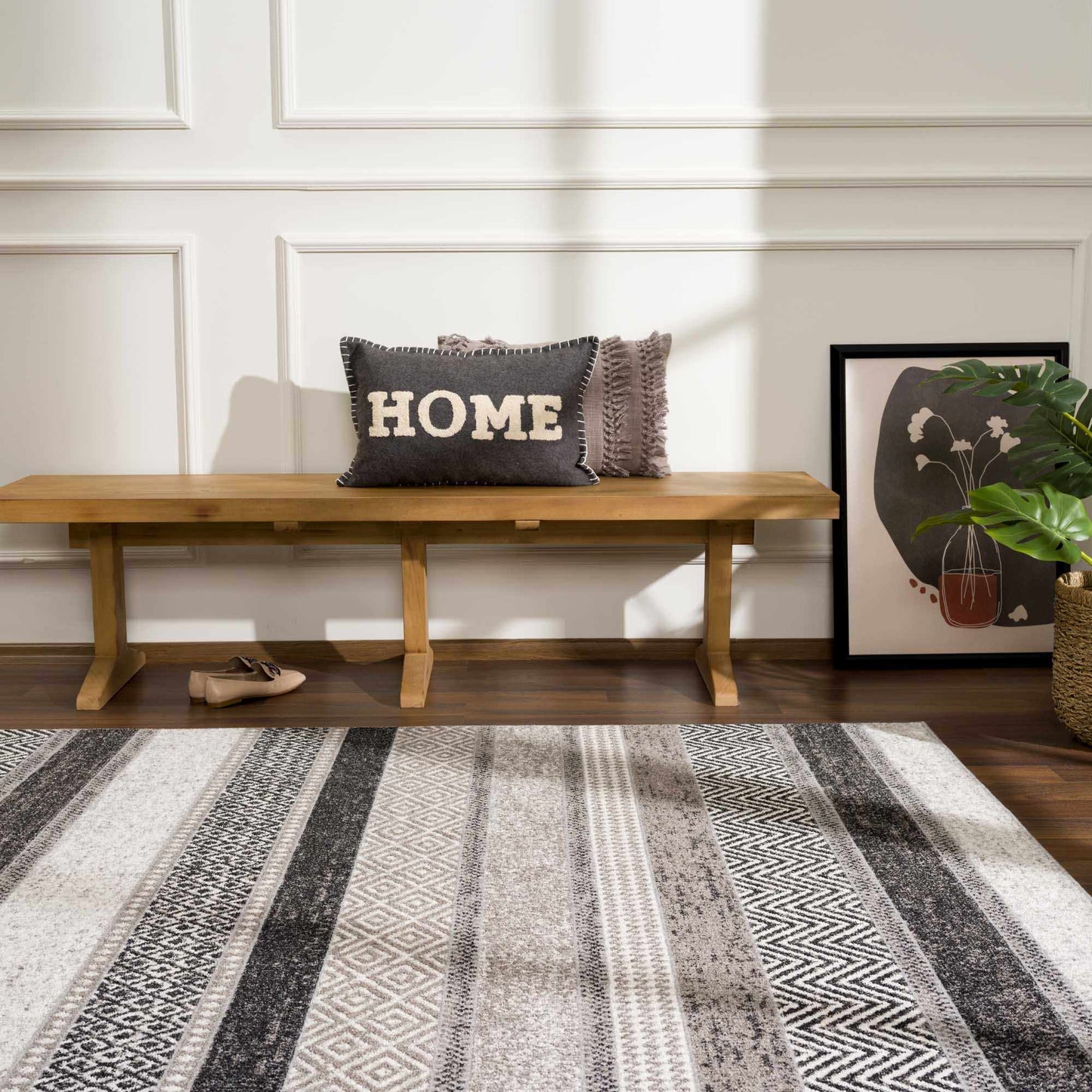 Middlestown Washable Area Rug for Modern Home Decor
