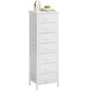 Tall Dresser Storage Organizer 6/7 Drawers Bedroom Chest Fabric Storage Tower