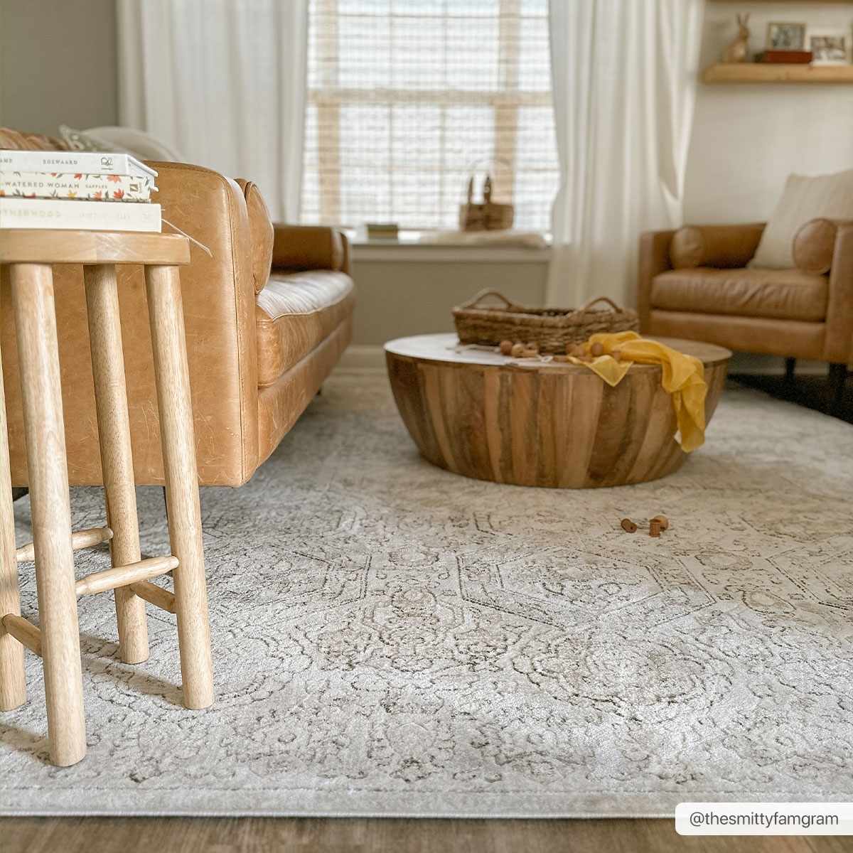Parkerfield Area Rug Soft Modern Floor Carpet Home Decor Accent