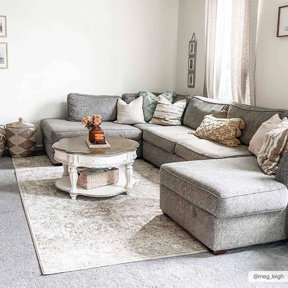 Parkerfield Area Rug Soft Modern Floor Carpet Home Decor Accent