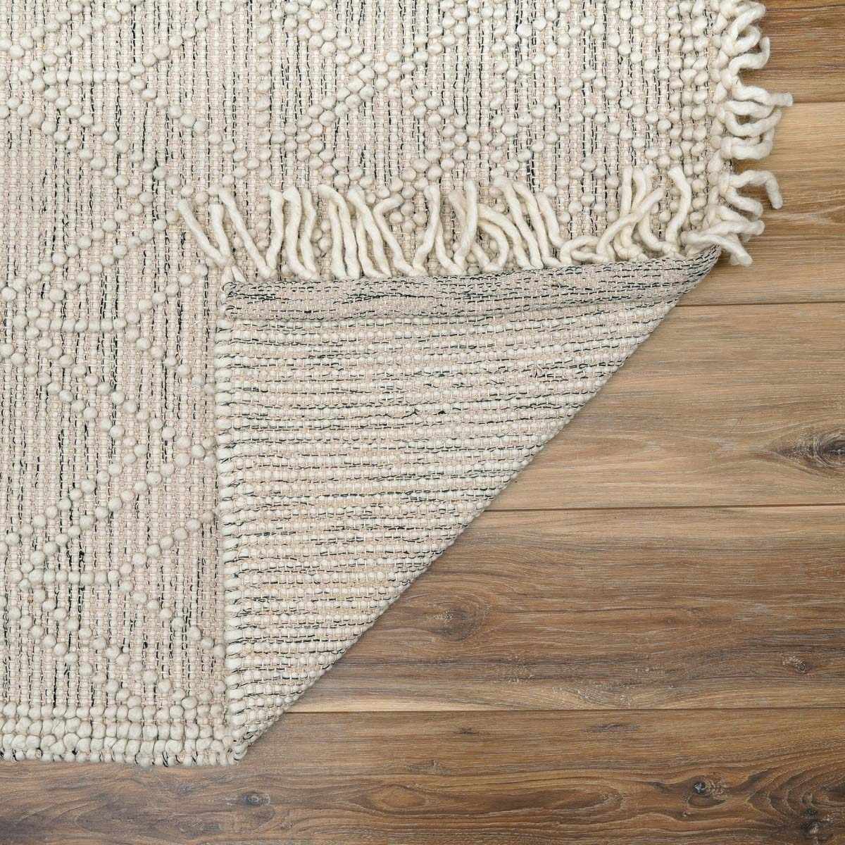 Ramsbury Wool Area Rug Soft Elegant Natural Home Floor Carpet