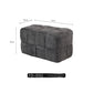 Chenille Woven Bench Stool for Home Seating