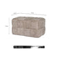 Chenille Woven Bench Stool for Home Seating