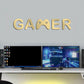 Acrylic Mirror Gamer Wall Decal for Gaming Rooms