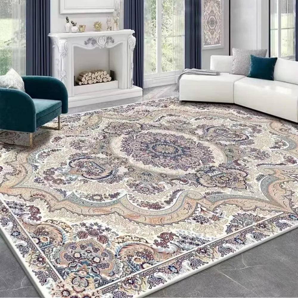Persian Style Washable Large Area Rug Carpet