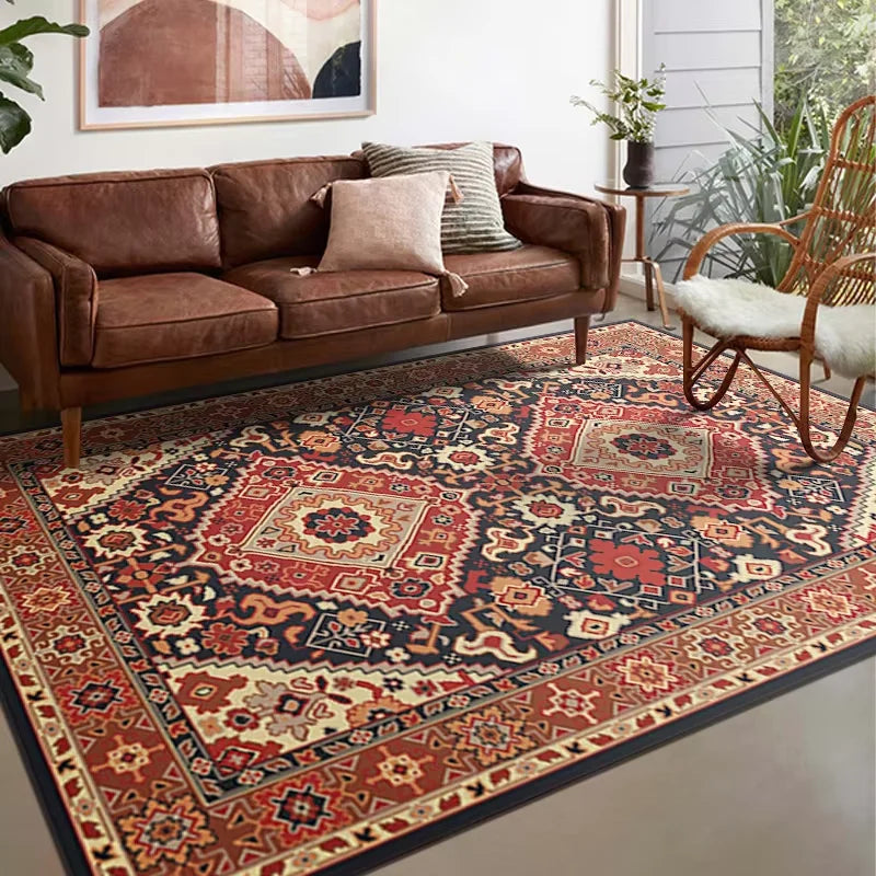 Persian Style Washable Large Area Rug Carpet