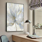 Scandinavian Golden Flower Nordic Art Canvas Poster