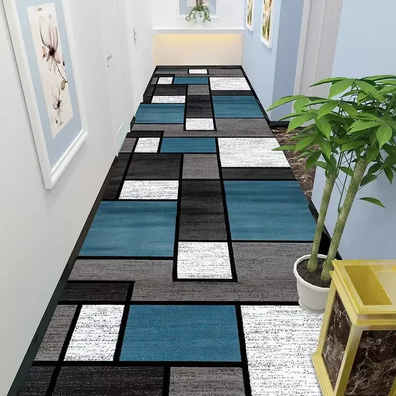 Plaid Kitchen Rug Long Thin Floor Mat