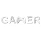 Acrylic Mirror Gamer Wall Decal for Gaming Rooms