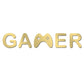 Acrylic Mirror Gamer Wall Decal for Gaming Rooms
