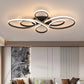 Low Floor Living Room Ceiling Lights Remote Control Modern LED Surface Mounted Light Fixture Dining Room led Ceiling Lamps Dimme