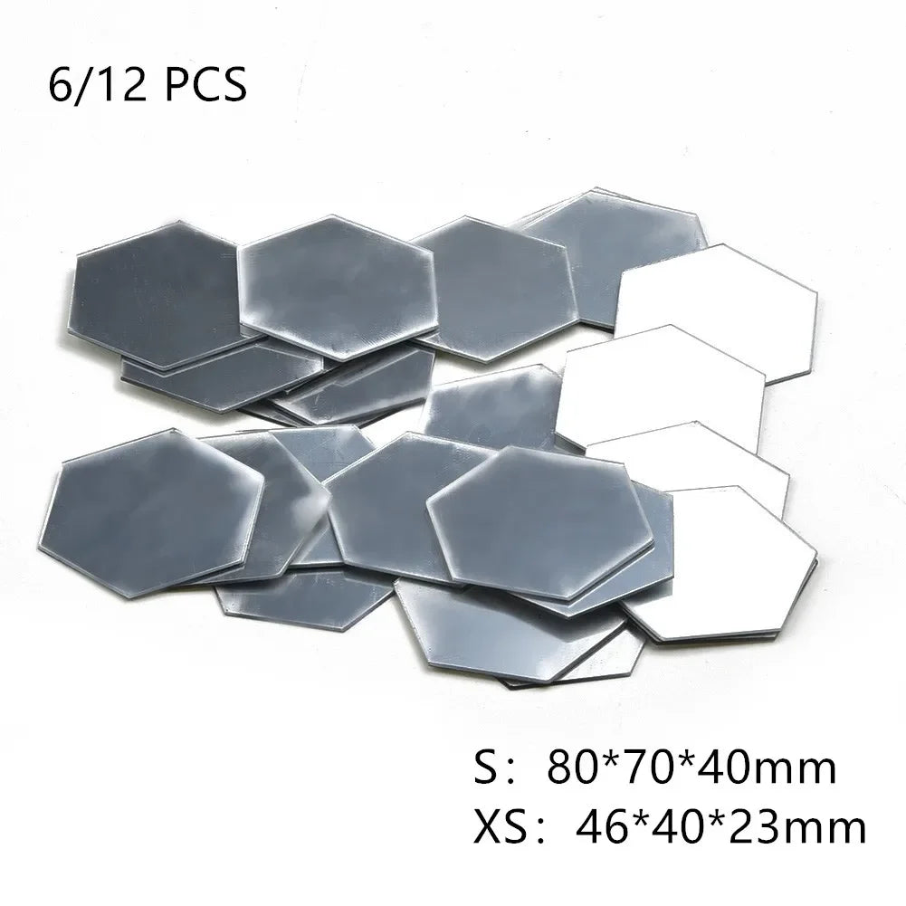 Hexagon Acrylic Mirror Wall Stickers for DIY Decor