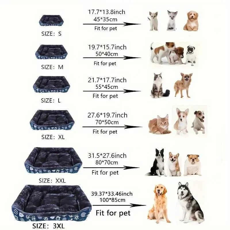 Convertible Dog Bed Sofa House – Soft Indoor Pet Bed for Medium to Large Dogs