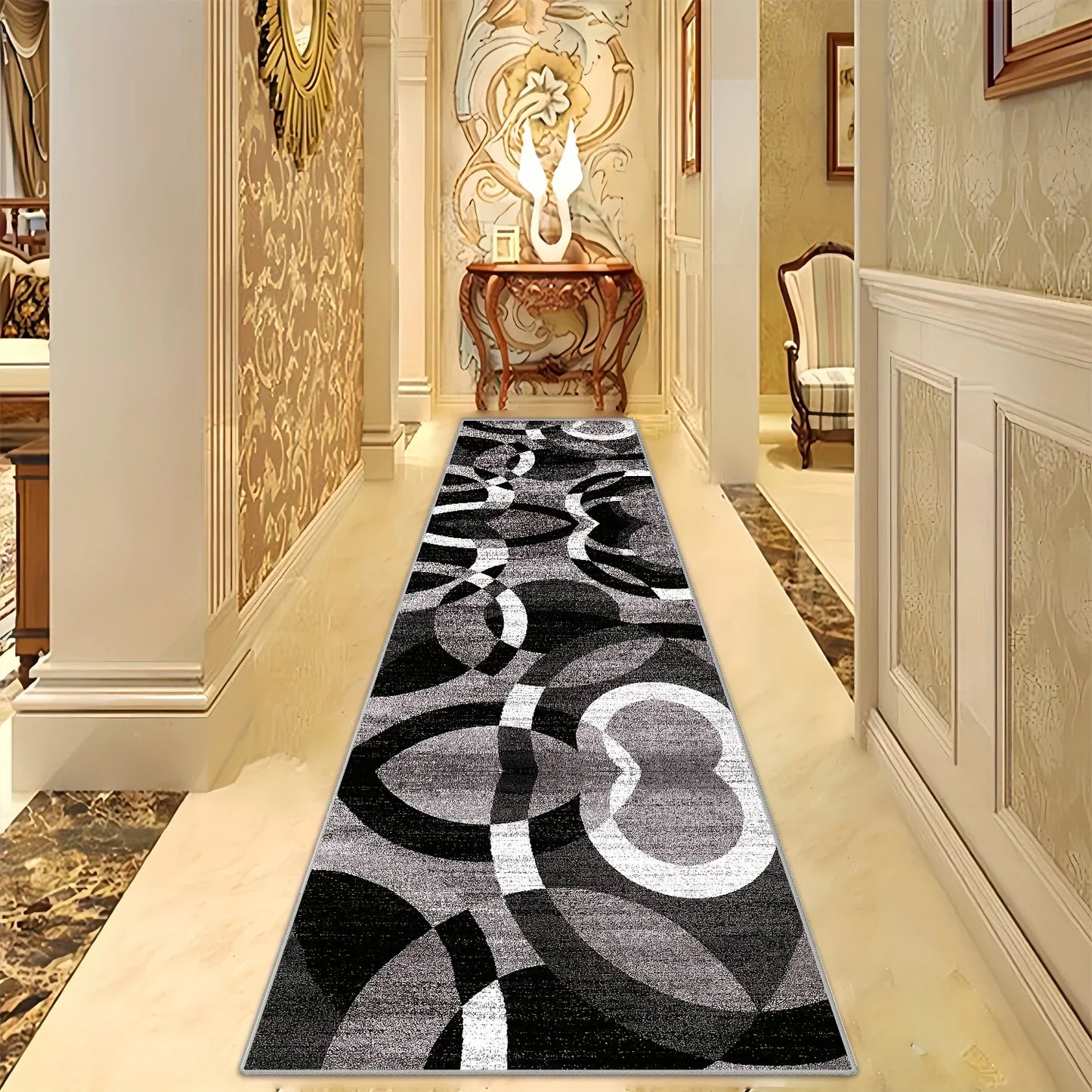 Minimalist Non-Slip Long Runner Rug Carpet