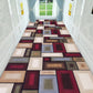 Plaid Kitchen Rug Long Thin Floor Mat