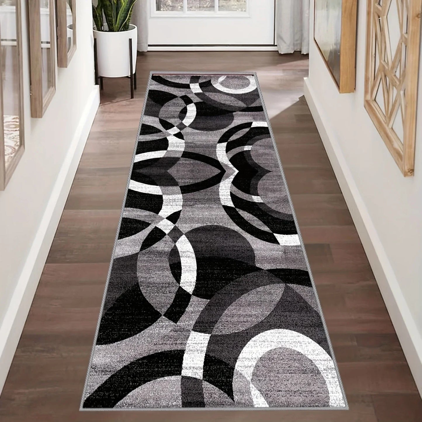 Minimalist Non-Slip Long Runner Rug Carpet