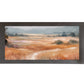 Terracotta Abstract Landscape Wall Art – Full Panoramic Wide Scenic Farmhouse Nature Decor (SB758)