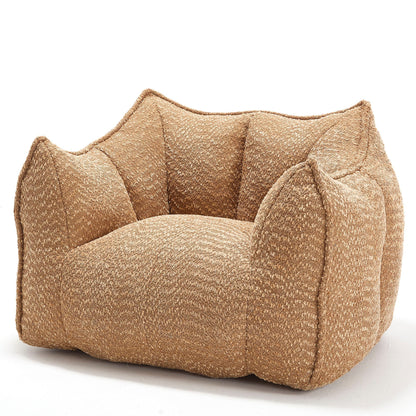 Comfortable Chenille Sofa Chair with Resilient Foam Cushion