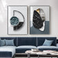 Abstract Geometric Canvas Wall Art for Home Decor