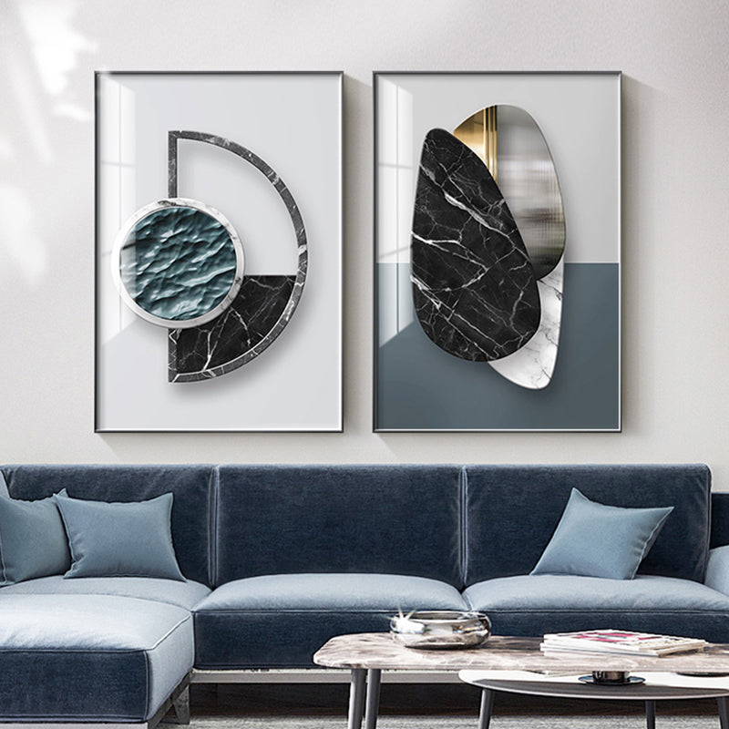 Abstract Geometric Canvas Wall Art for Home Decor
