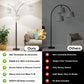 Dimmable Three-Head Floor Lamp with Color Temperature Control