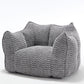 Comfortable Chenille Sofa Chair with Resilient Foam Cushion