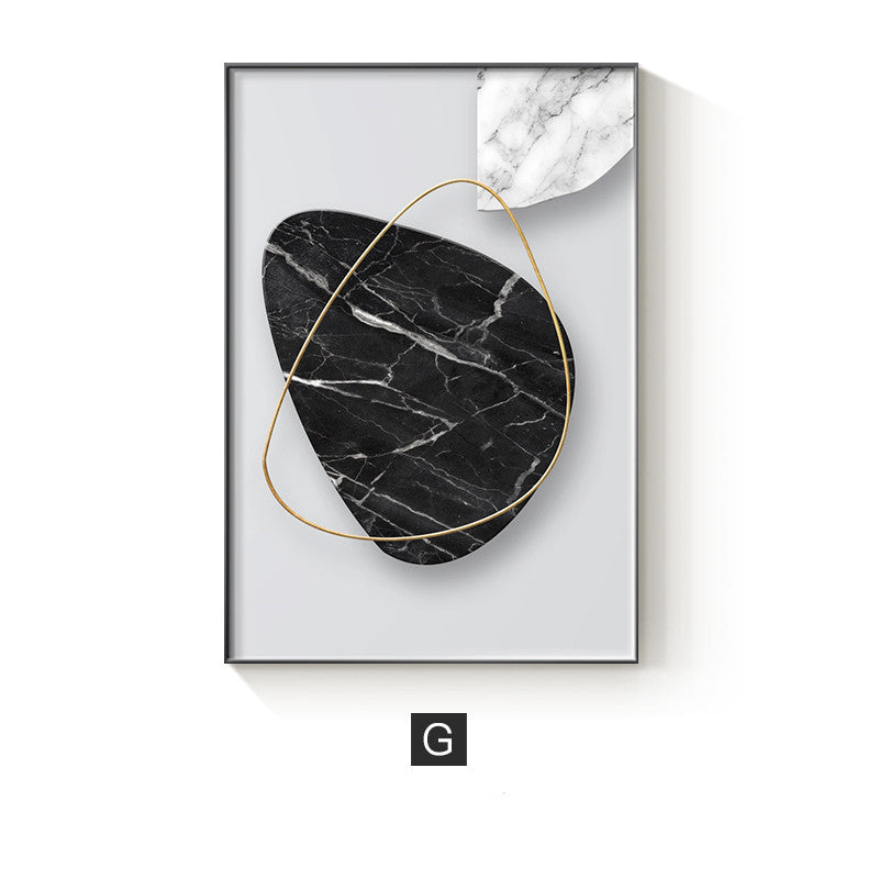 Abstract Geometric Canvas Wall Art for Home Decor