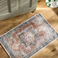 Rosman Distressed Washable Area Rug