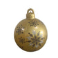 Christmas Ornament Ball Outdoor Pvc 60CM Inflatable Decorated Ball PVC Giant Big Large Balls Xmas Tree Decorations Toy Ball
