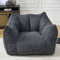 Comfortable Chenille Sofa Chair with Resilient Foam Cushion