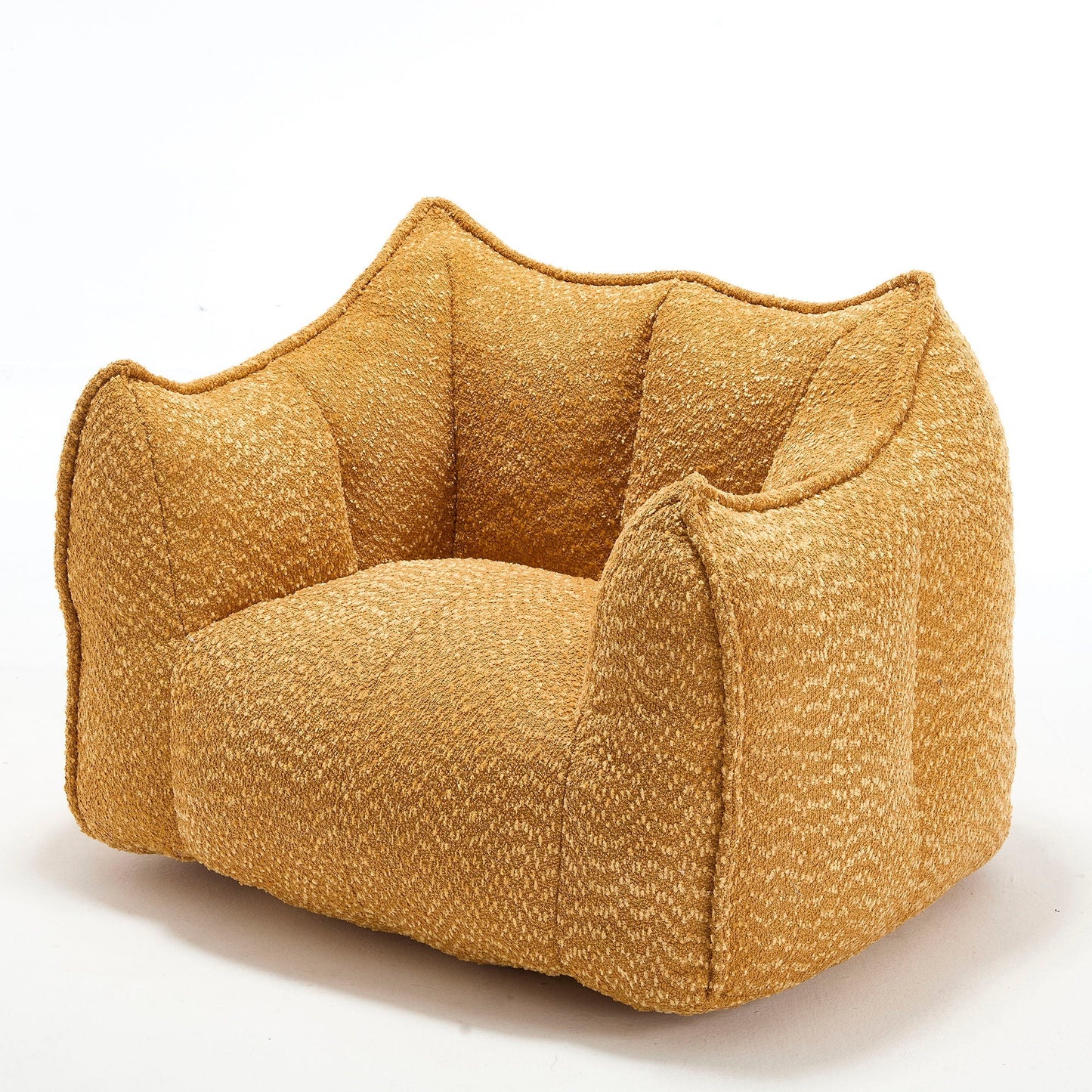 Comfortable Chenille Sofa Chair with Resilient Foam Cushion