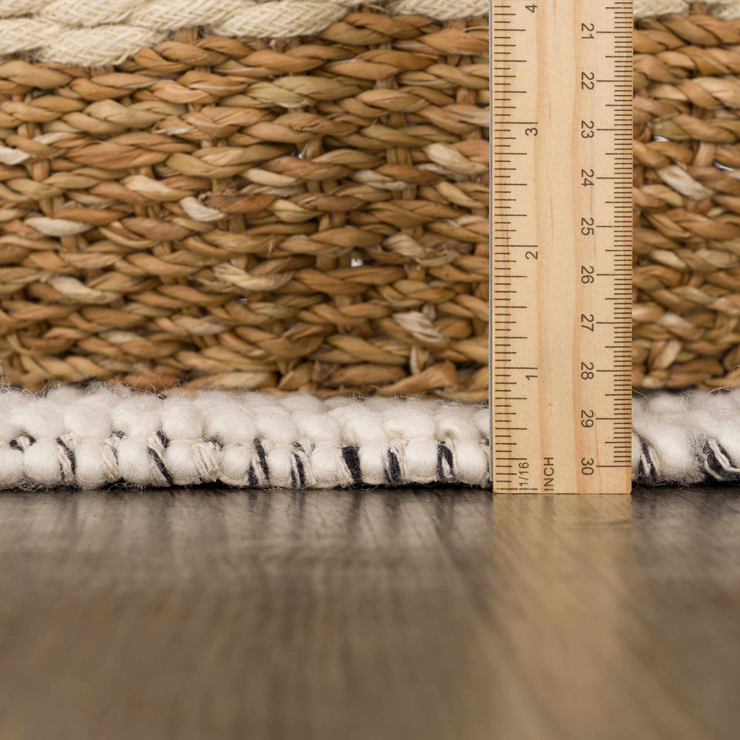 Ramsbury Wool Area Rug Soft Elegant Natural Home Floor Carpet
