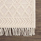 Ramsbury Beige Trellis Wool Rug