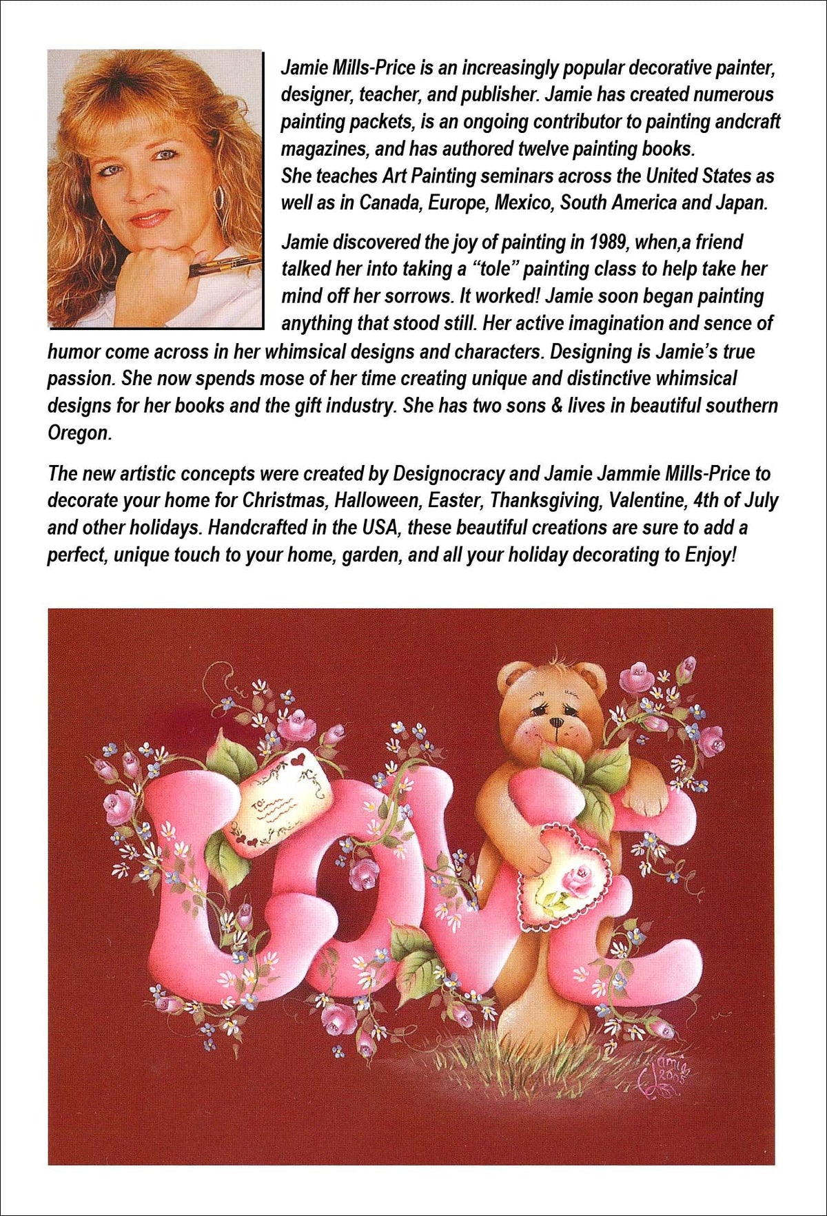 A Season of Sweet Christmas Holiday Door Decor by Jamie Mills-Price - Christmas Decor - 8611079H-MP