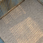 Outdoor PE Wicker 2-Seater Sofa Set with Grey Cushions and Table