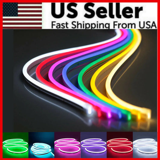 12V Flexible Waterproof Silicone Tube LED Neon Strip Light