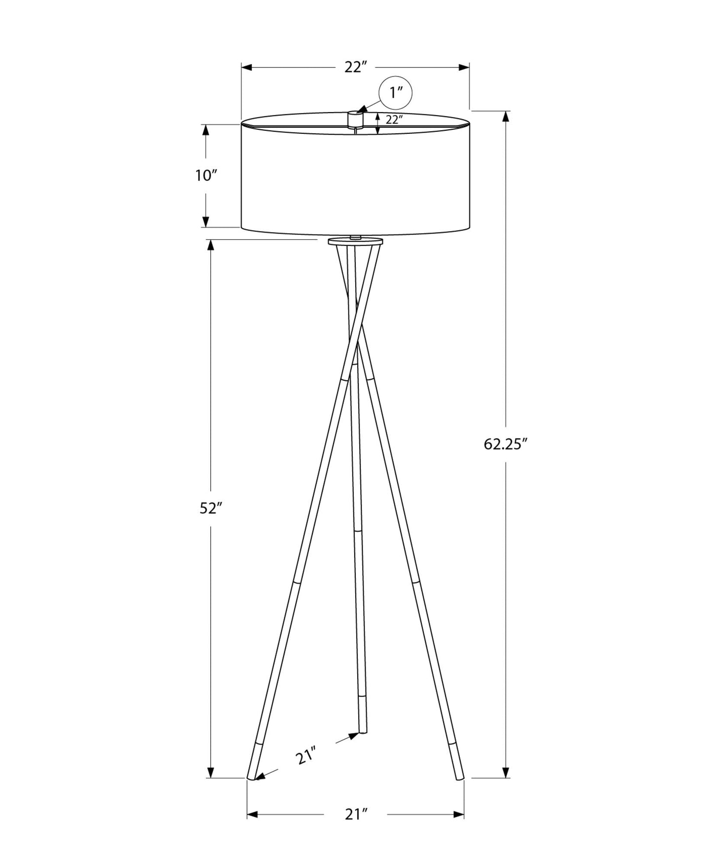 Contemporary Floor Lamp for Modern Home Interior Lighting