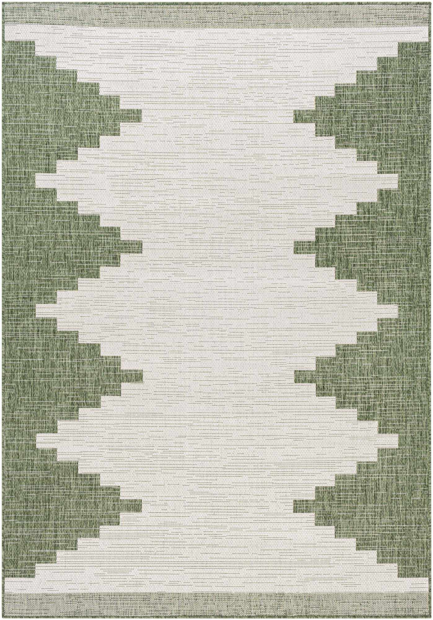 Green Indoor Outdoor Rug for Home Spaces