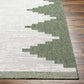 Green Indoor Outdoor Rug for Home Spaces