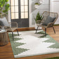 Green Indoor Outdoor Rug for Home Spaces