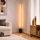 Prism LED Floor Lamp with Gold Marble Base