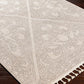 Birdwood Cream Brown Area Rug for Home Decor